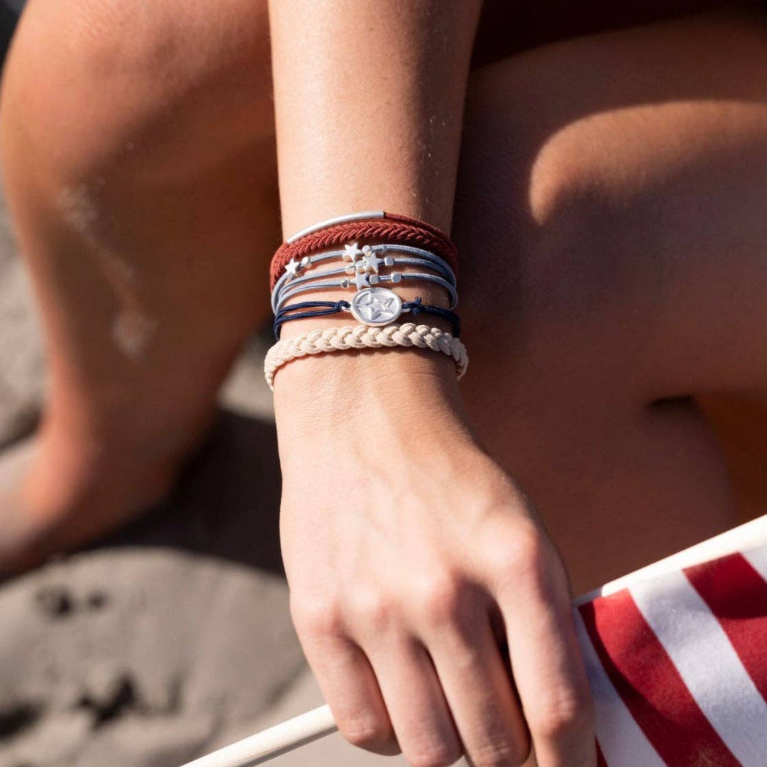 Hair tie/Bracelet: Brave