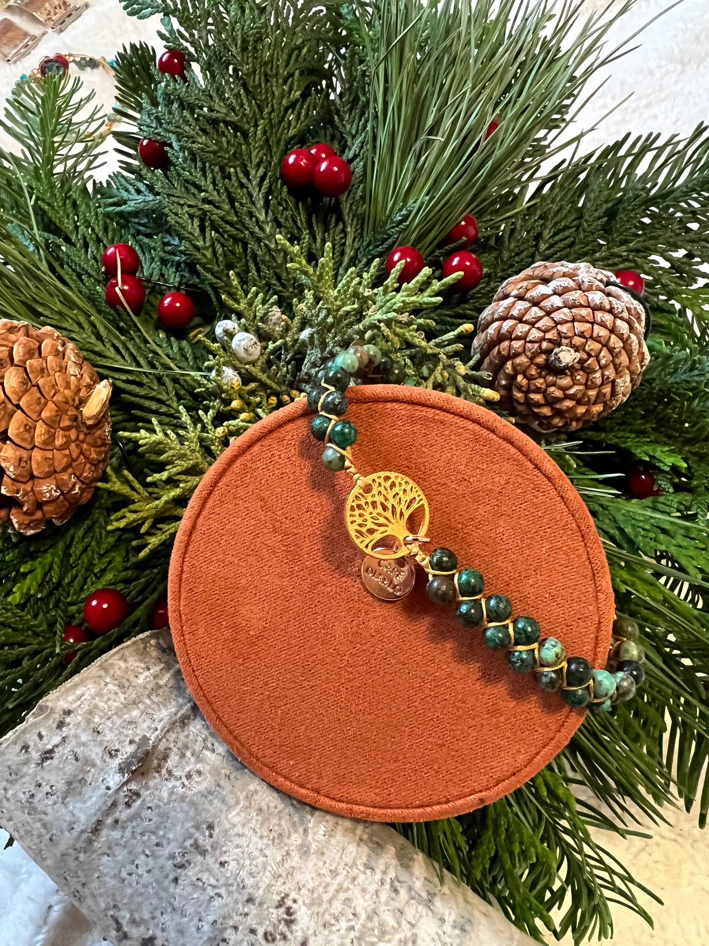 Bracelet: Tree of Life African Jasper