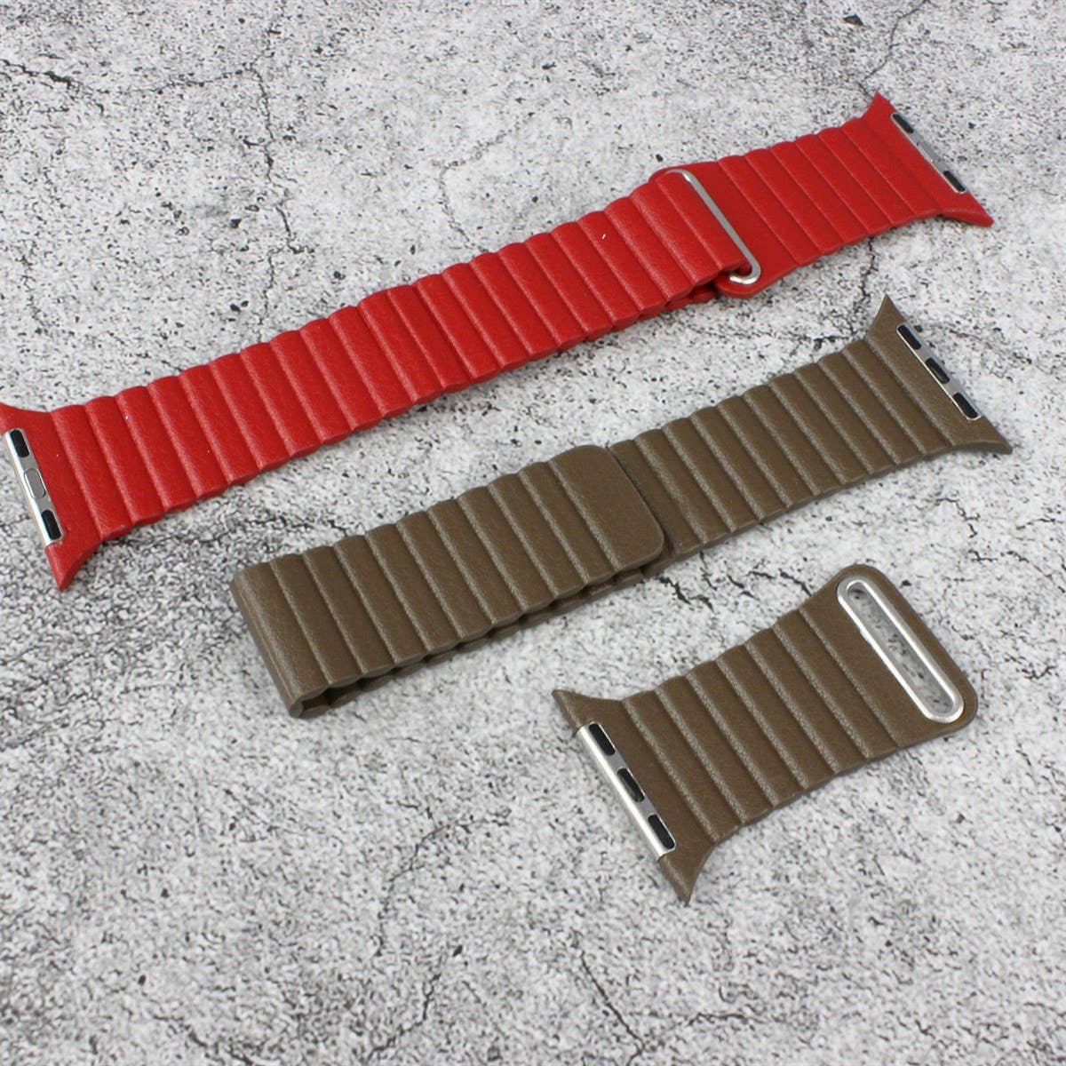 Watch Bands: Leather Loop Magnetic for Apple 38/40/41mm / Brown