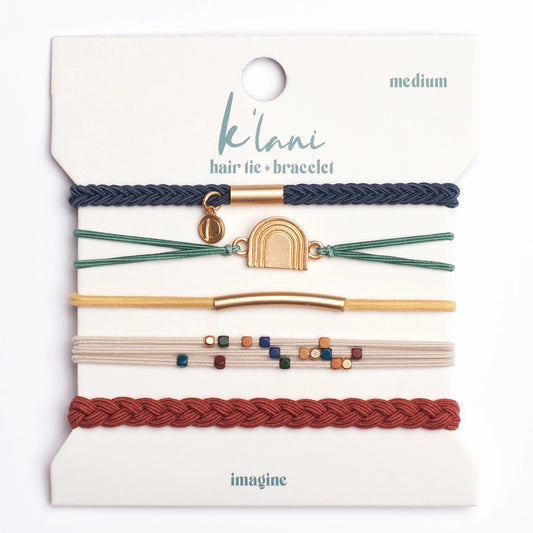 Hair tie/Bracelets-Imagine