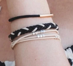 Hair ties/Bracelets:  Inspire