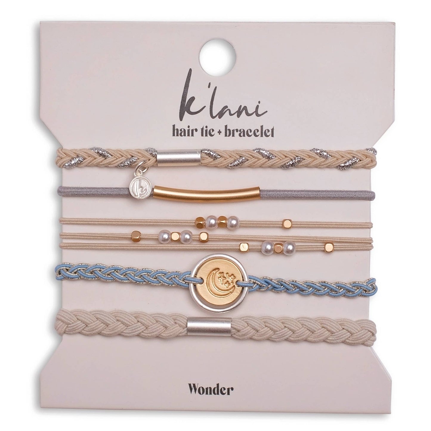 Hair ties/Bracelets:  Wonder