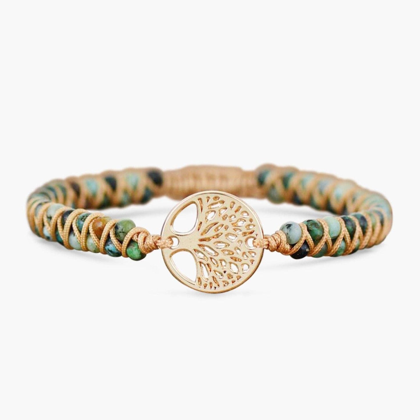 Bracelet:  Tree of Life African Jasper