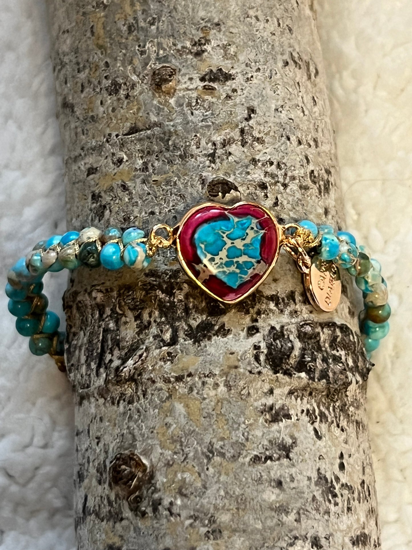 Bracelet:  Passion Heart Friendship