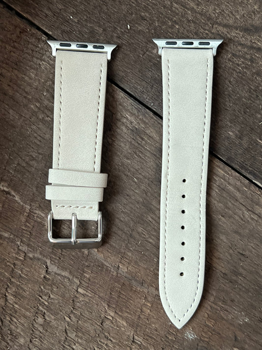 Watch Band:  Vegan Leather Apple Watchband