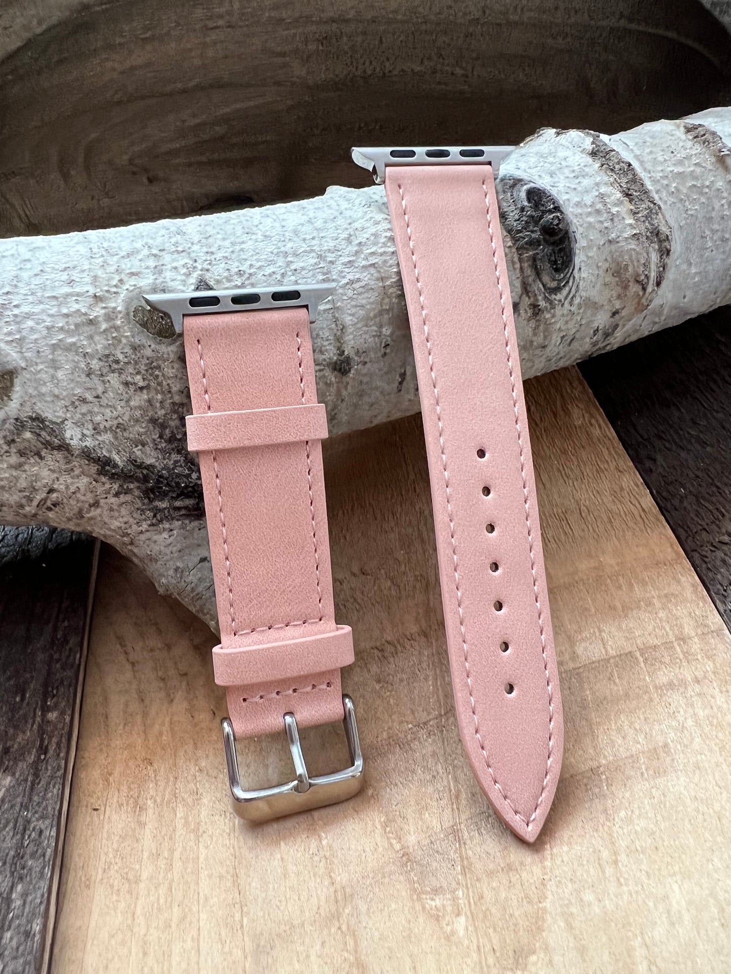 Watch Band:  Vegan Leather Apple Watchband