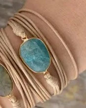 Bracelet:  Ocean Breeze Amazonite Wrap