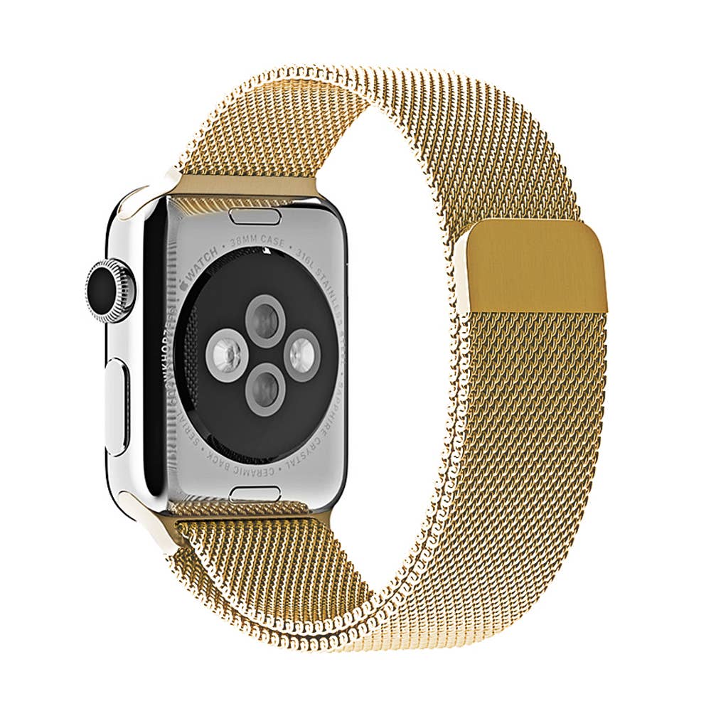 Watch Band:  Milanese Loop Mesh Metal Bands for Apple Watch